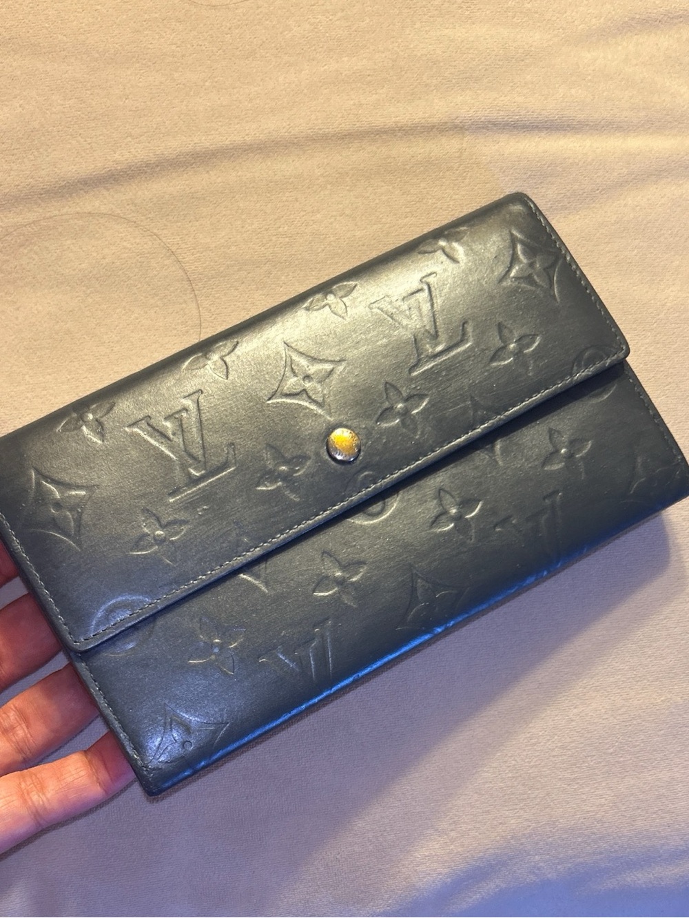 Louis Vuitton Porte Tressor $899 Continental Wallet w/ COA EUC